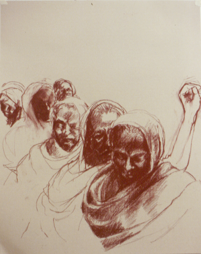  of Unwanted study red conte 3