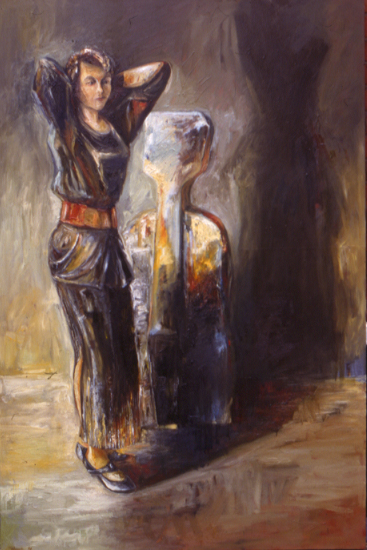 Michelle Over-shadowing the Cello